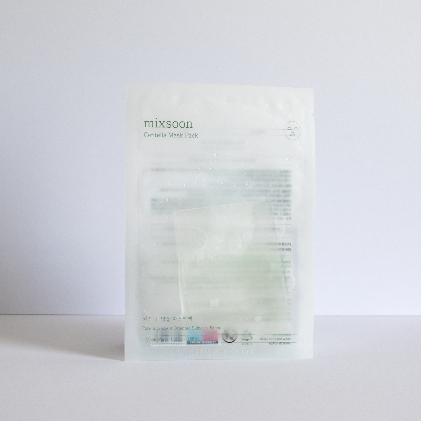 mixsoon - Masques à la centella 25g