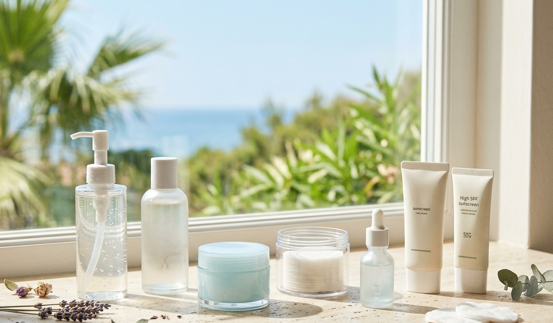 Skincare coréenne en été : adapter ta routine beauté à la chaleur