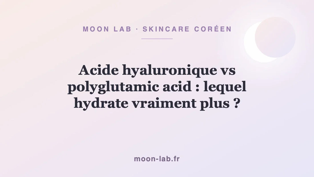 Acide hyaluronique vs polyglutamic acid : lequel hydrate vraiment plus ?