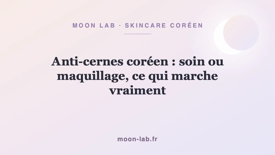 Anti-cernes coréen : soin ou maquillage, ce qui marche vraiment