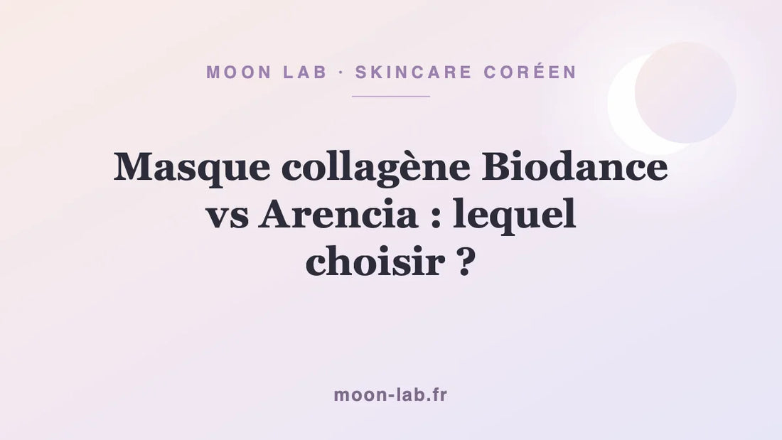 Masque collagène Biodance vs Arencia : lequel choisir ?
