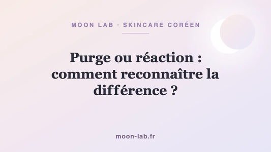 Purge ou réaction : comment reconnaître la différence ?