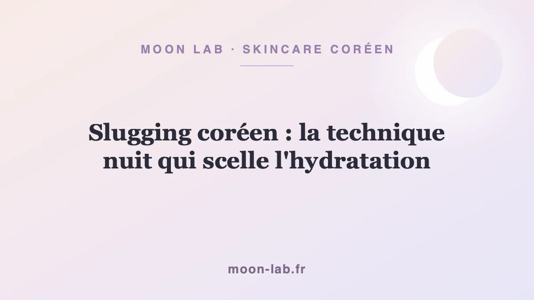 Slugging coréen : la technique nuit qui scelle l'hydratation