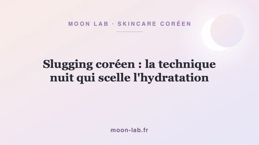 Slugging coréen : la technique nuit qui scelle l'hydratation