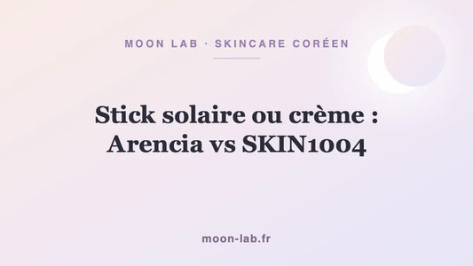 Stick solaire ou crème : Arencia vs SKIN1004