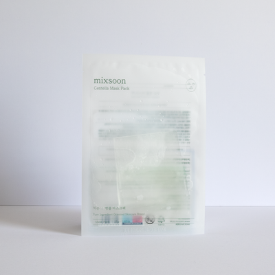 Masque centella Mixsoon (Centella Mask Pack) 25 g : compresses apaisantes
