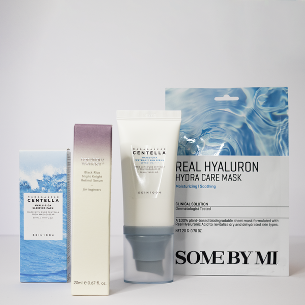 Night Box — Coffret Routine Coréenne Nuit Hydratation & Anti-Âge