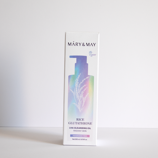 Mary&May Huile Nettoyante Glutathion de Riz LHA 200mL — K-Beauty
