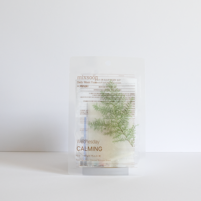 Mixsoon Masque Quotidien Coréen Apaisant Mercredi — Centella & Cica 20 mL